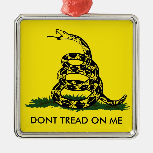 Gadsden Flag Ornament (Front)