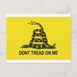 Gadsden Flag Postcard