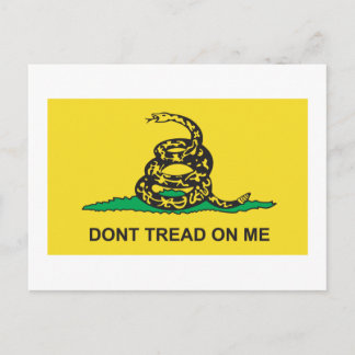 Gadsden Flag Postcard