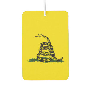 Gadsden flag variant car air freshener