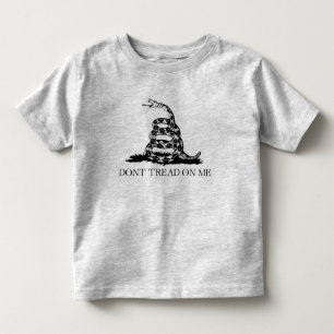 Gadsden Rattlesnake Flag: Revolutionary War 1776 Toddler T-Shirt