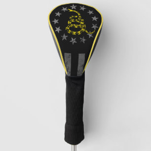 GADSDEN SNAKE AMERICAN FLAG  GOLF HEAD COVER