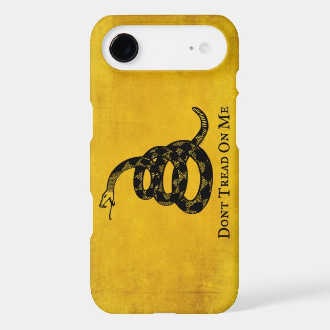 Gadsden Vintage Flag iPhone 6 case (Back)