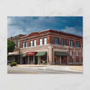 Gadsen, Alabama townscape photograph Postcard