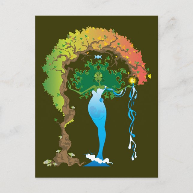 Gaea Postcards (Front)