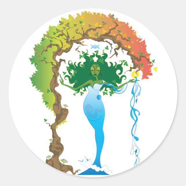 Gaea Stickers (Front)