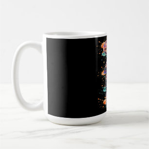 GAEL – Tropical Sunset Letter Art Vibrant Island Coffee Mug