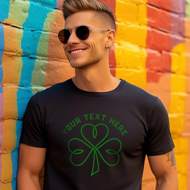 Gaelic Shamrock St. Patrick's Irish Quote T-Shirt (Creator Uploaded)
