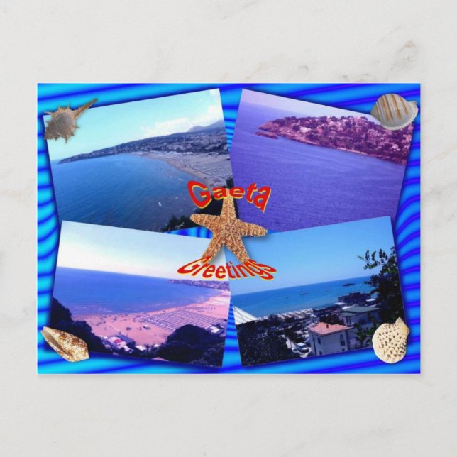 Gaeta Greetings Postcard (Front)