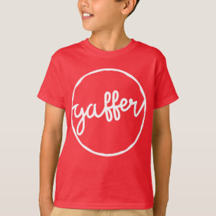 Gaffer British, London Slang for Boss   T-Shirt