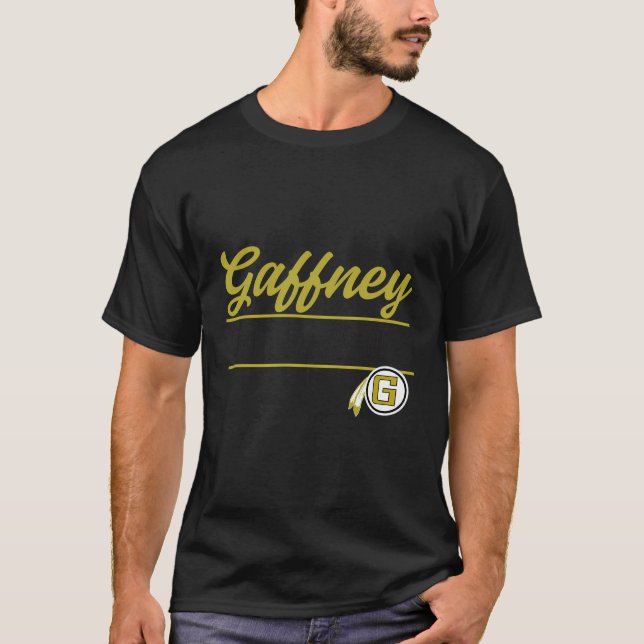 Gaffney High School Indians C4 T-Shirt (Front)