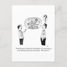 Gag Cartoon Postcard