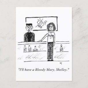 Gag Cartoon Postcard