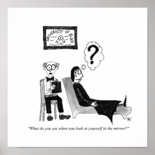 Gag Cartoon Print