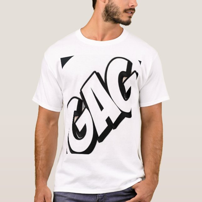 GAG Graffiti Typography  T-Shirt (Front)