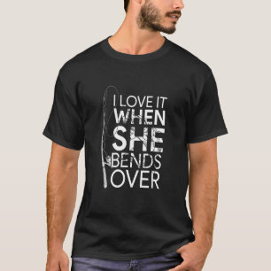 Gag Woman Fear Me Fish Sarcastic Fishing T-Shirt