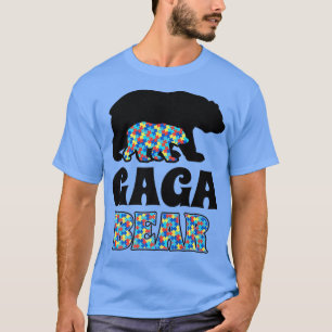 Gaga Bear Autism Awareness Premium T-Shirt