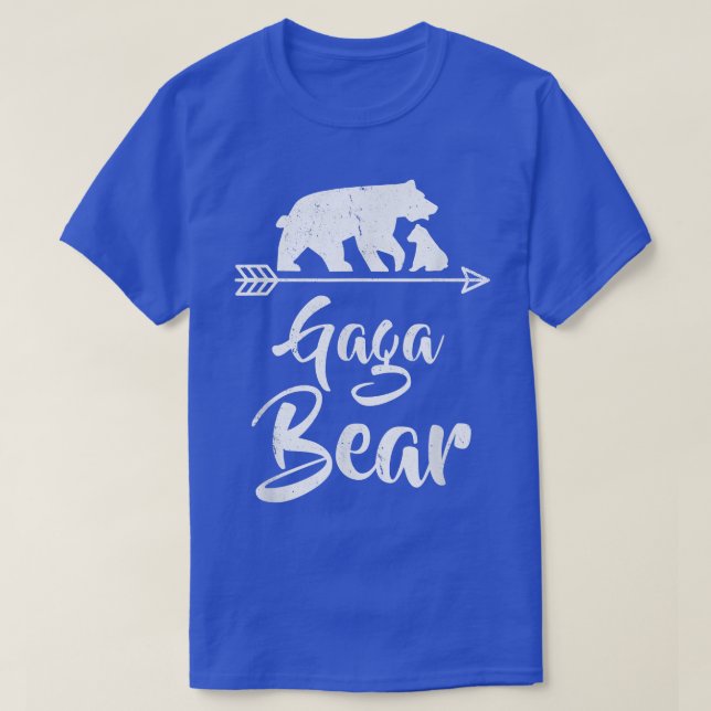 Gaga Bear Matching Family Christmas Costume  T-Shirt (Design Front)