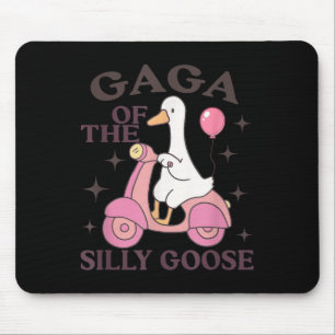 Gaga Goose On The Loose Funny Birthday Matching Fa Mouse Mat