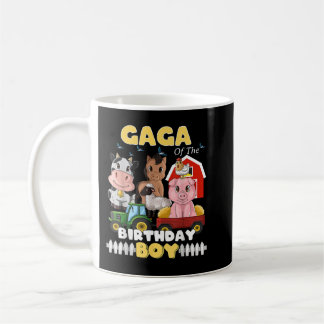 Gaga of The Birthday Boy Barnyard Farm Animals Tra Coffee Mug