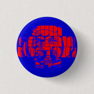 Gagarin 3 Cm Round Badge