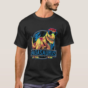 Gagasaurus T Rex Dinosaur Gagasaurus Family Matchi T-Shirt