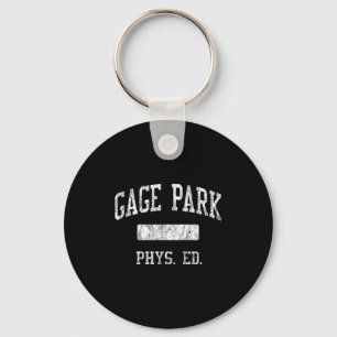 Gage park high school hs chicago il phys ed key ring