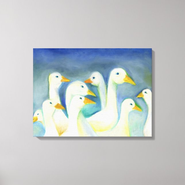 Gaggle 2012 canvas print (Front)
