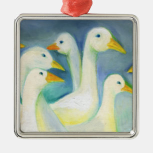 Gaggle 2012 metal tree decoration