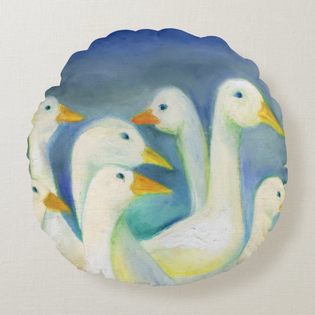 Gaggle 2012 round cushion (Front)