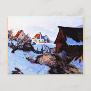 Gagnon - Early Morning in March Postcard