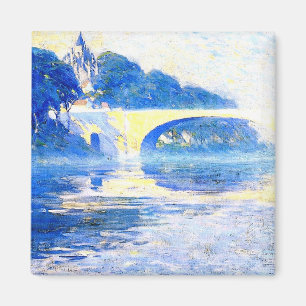 Gagnon - Early Morning Mist, Pont de l'Arche Magnet