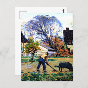 Gagnon - Fall Scene, Baie-Saint-Paul Postcard