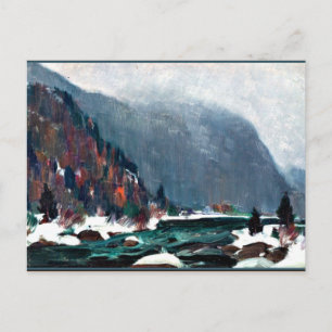 Gagnon - First Snow, October, Dalen, Norway Postcard