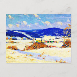 Gagnon - In the Laurentians Winter Postcard
