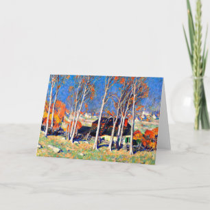 Gagnon - Lonely Village on the Saint Laurence Card