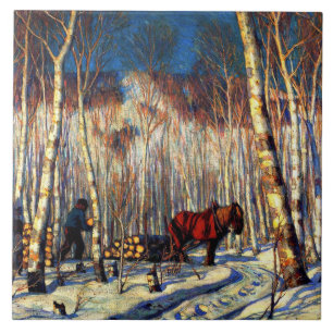 Gagnon - March in the Birch Woods Tile