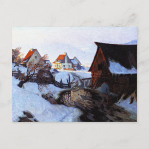 Gagnon - Spring Morning, Baie-Saint Paul Postcard
