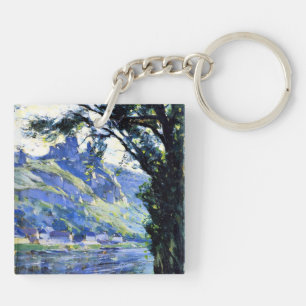 Gagnon - Summer Day, Les Andelys, Normandy Key Ring