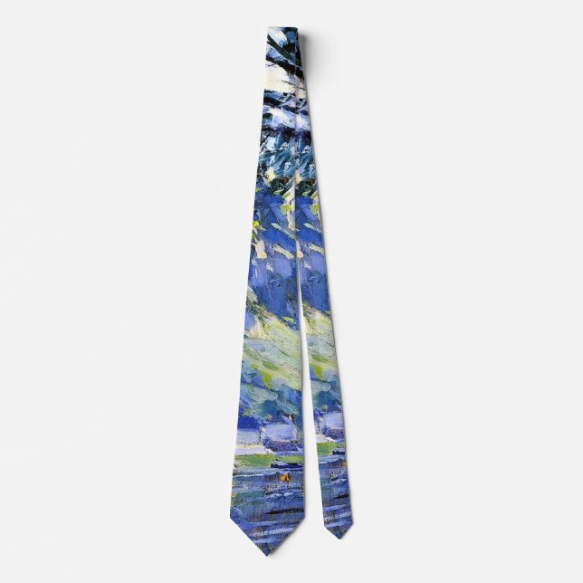 Gagnon - Summer Day, Les Andelys, Normandy Tie (Front)