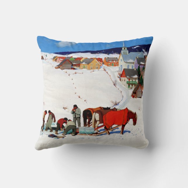 Gagnon - The Ice Harvest Cushion (Back)