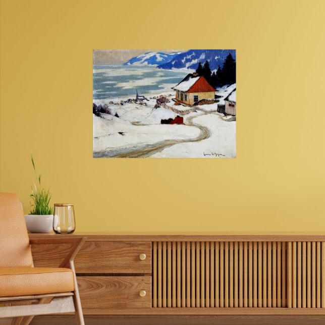 Gagnon - The Red Sleigh Poster (Living Room 2)