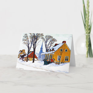 Gagnon - Winter Morning, Baie-Saint Paul Card