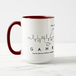 Gahr peptide name mug