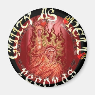 GAHR Red w/black Logo Magnet