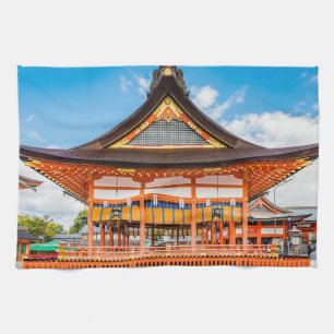 Gai-Haiden, Fushimi Inari-Taisha shrine, Kyoto #2 Tea Towel