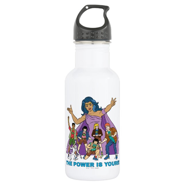 Gaia and the Planeteers Graphic 532 Ml Water Bottle (Front)