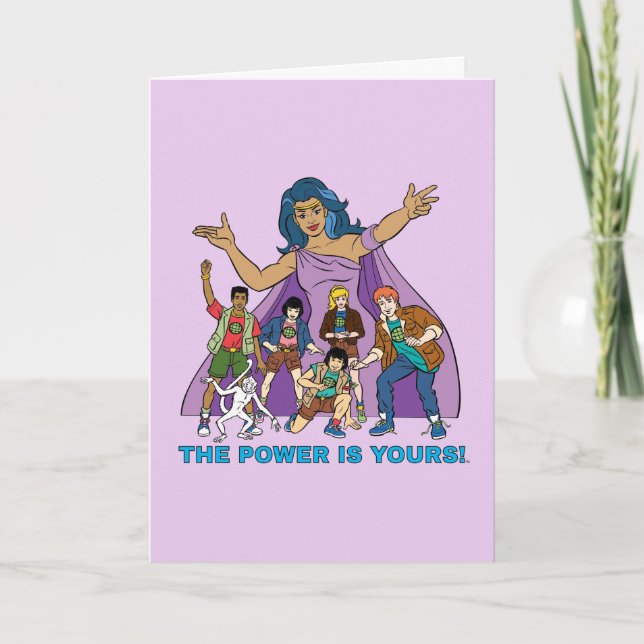 Gaia and the Planeteers Graphic Card (Front)