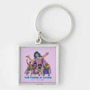 Gaia and the Planeteers Graphic Key Ring