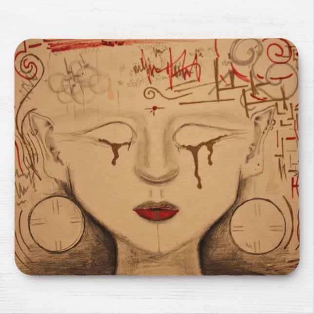 Gaia. disassemble canvas print mouse mat (Front)